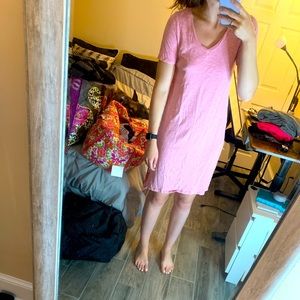 Pink Gap tshirt dress! Size XS